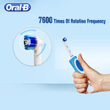 Oral B 2D Rotation Electric Toothbrush Vitality Daily Cleaning Rechargeable Inductive Charge 110-240V Toothbrush Brush Head