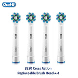Oral B Vitality Electric Toothbrush Rechargeable OralB Teeth Brush Heads 3D White 2 Minutes Timer Precision Clean  Free Shipping