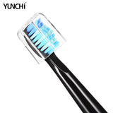 Yunchi Electric Toothbrush Ultrasonic Brush Replaceable Brush Heads USB Rechargeable Whitening Teeth Brush Heads Toothbrush Box