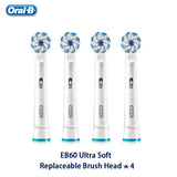Oral B Vitality Electric Toothbrush Rechargeable OralB Teeth Brush Heads 3D White 2 Minutes Timer Precision Clean  Free Shipping