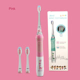 SEAGO Sonic Toothbrush for Children Kids Electric Toothbrush Waterproof Electric Teeth Brush for 3-12 Ages Smart Timer SG977