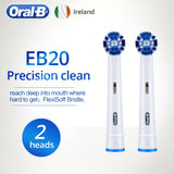 Oral B 2D Rotation Electric Toothbrush Vitality Daily Cleaning Rechargeable Inductive Charge 110-240V Toothbrush Brush Head