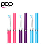 POP Battery Electric Toothbrush Slim Portable Travel Sonic Toothbrush brush head Waterproof colorful