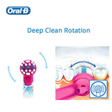 Oral B Kids Replacement Brush Heads 2/4 Pcs Elsa Extra Soft Bristles for Most Oral B kids Electric Toothbrushes