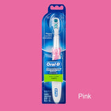 Oral B Cross Action Electric Toothbrush Rotation Dual Clean 3D White Teeth Soft Bristle Replaced Haeds Battery Power Toothbrush