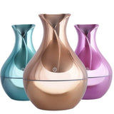 USB Aroma Essential Oil Diffuser Ultrasonic Cool Mist Humidifier Air Purifier 7 Color Change LED Night Light for Office Home