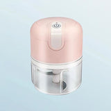 Wireless Food Mixer Mini Electric USB Garlic Chopper Meat Masher Press Vegetable Chili Chopper Press Kitchen Home Masher Machine