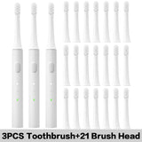 Xiaomi Mijia T100 Electric Toothbrush Sonic Toothbrush Oral Cleaning Whitening Dense Fur 2 Speed Modes Adjusting IPX7 Waterproof