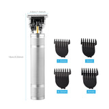 Professional Men's Hair Trimmer Clipper 0mm Baldheaded Cutter Beard Shaving Precision Finishing Hair Cutting Machine Adult Kid