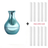 USB Aroma Essential Oil Diffuser Ultrasonic Cool Mist Humidifier Air Purifier 7 Color Change LED Night Light for Office Home