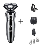 ZOZEN Men's Electric Shaver,Electric Shaver For Men,Beard and Mustache Trimmer,Washable and USB Charging Shaving Machine