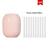 Mini Ultrasonic 220ML Air Humidifier Aroma Essential Oil Diffuser For Home Car USB Fogger Mist Maker with LED Night Lamp