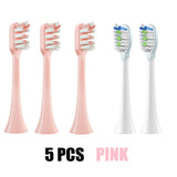 New Replacement Toothbrush Heads For Soocas X1 X3U X5 V1 Sonic Electric Tooth Brush Dupont Soft Bristles Tongue Cleaning Nozzle