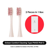 Oclean Toothbrush Head for Oclean X/X Pro/Z1/F1/One/Air 2 Electric Sonic Toothbrush Food-grade TPE/PP Material Certification