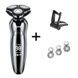 ZOZEN Men's Electric Shaver,Electric Shaver For Men,Beard and Mustache Trimmer,Washable and USB Charging Shaving Machine