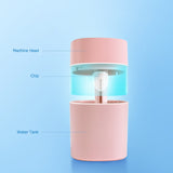 Ultrasonic Air Humidifier Small Car Home Mist Maker with Colorful Night USB Lamps Aroma Mist Sprayer Mini Office Air Purifier