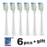 New Replacement Toothbrush Heads For Soocas X1 X3U X5 V1 Sonic Electric Tooth Brush Dupont Soft Bristles Tongue Cleaning Nozzle