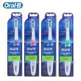 Oral B Cross Action Electric Toothbrush Rotation Dual Clean 3D White Teeth Soft Bristle Replaced Haeds Battery Power Toothbrush