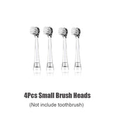 Seago Kid's Sonic Electric Toothbrush Battery Powered 16000 Strokes/Min LED Light 2 Mins Timer Soft Bristle for 0 to 4 Age Baby