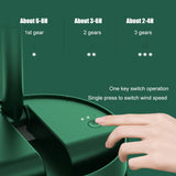 Mini Folding Telescopic Fan USB Rechargeable Floor Fan for Student Dormitory Home Outdoor Camping Office Small Desktop Fan