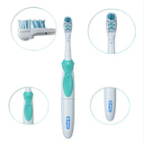 Oral B Replacement Brush Heads Cross Action Replaceable for Oral B Rotating Electric Toothbrush Dual Clean Oral Care Deep Clean
