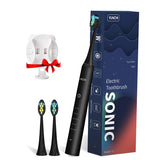 Upgrade Ultrasonic Electric Toothbrush 40000 Strokes/Min 5 Modes Smart Timer Adult's Teeth Cleaner IPX7 Waterproof Rechargeable