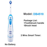 Oral B Sonic Electric Toothbrush for Adults Rotary Precision Clean Teeth Whitening Brush 4 Replacement Brush Head Refill + Case