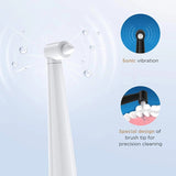 Seago Sonic Electric Toothbrush Heads Replacement 8 Heads Sets For SG-507B/908/909/917/610/659/719/910/575/551/E9