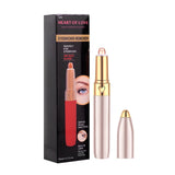 SPESHE Electric Eyebrow Trimmer Portable Eye Brow Epilator USB Eye Brow Shaver Facial Hair Removal for Women Beauty Makeup Tools