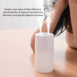 USB Air Humidifier Ultrasonic Cool Mist Aromatherapy Diffuser with LED Warm Night Lamp Double Spray Nozzle Aroma Humidificador