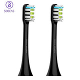 Original SOOCAS Replacement Toothbrush Head SOOCAS Sonic Toothbrush X3 X1 X5 X3U Electric Toothbrush Head Vacuum Packaging