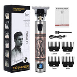 Professional Barber Hair Clipper USB Electric Hair Trimmer T-Outliner Cutting Beard Trimmer Shaver Men Barber Hair Cutting