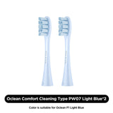 Oclean X Pro Elite/ X Pro/ F1 /Air 2/One 2/4PCS Replacement Brush Heads for Electric Toothbrush Deep Cleaning Tooth Brush Heads