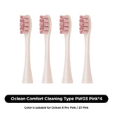 Oclean X Pro Elite/ X Pro/ F1 /Air 2/One 2/4PCS Replacement Brush Heads for Electric Toothbrush Deep Cleaning Tooth Brush Heads