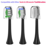 Reusable Toothbrush Head Covers for Philips Soncare Toothbrush Heads and Most Sonic and Ultrasonic Toothbrush Heads