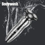 ZOZEN Men's Electric Shaver,Electric Shaver For Men,Beard and Mustache Trimmer,Washable and USB Charging Shaving Machine