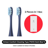 Oclean Toothbrush Head for Oclean X/X Pro/Z1/F1/One/Air 2 Electric Sonic Toothbrush Food-grade TPE/PP Material Certification