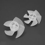Small Power Mini Plastic Fan Blade 4/6 Leaves For Hairdryer Motor