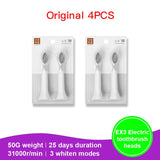 SOOCAS Original PINJING EX3 SO WHITE Toothbrush Head Electric Sonic Ultrasonic Tooth Brush Nozzles With Gift