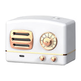 Y98B Retro Radio Shape Large Capacity Portable Desktop Air Humidifier USB Mist Maker