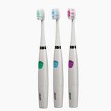 Seago Sonic Electric Toothbrush Whiten Teeth Gums Protection 2 Minutes timer Washable Travel Toothbrush 3 Brush Heads