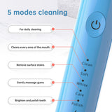 Ultrasonic Electric Toothbrush USB Port Tooth Whitening Kit With LED Accelerator Llight 35% Peroxide Gels Home Use Equipment