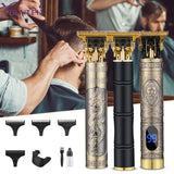 YBLNTEK T Bald Head Electric Hair Clipper Hair Trimmer For Men Rechargeable Shaver Beard Trimmer Barber Shaving Salon Styling