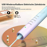 Ultrasonic Electric Toothbrush 5 Mode Automatic Teeth Whitening Cleaner Adult Smart Timer Waterproof 4 Hours Charge Last 45 Days