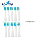 Seago Electric Toothbrush Heads Dupont Bristle Replacement Brush Heads Suitable For Seago Toothbrush Accessories Free Shipping