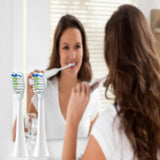 New Replacement Toothbrush Heads For Soocas X1 X3U X5 V1 Sonic Electric Tooth Brush Dupont Soft Bristles Tongue Cleaning Nozzle