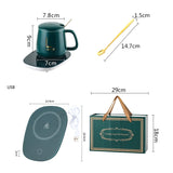 USB Portable Mug Heater Coffee Mug Cup Warmer Milk Tea Water Heating Pad Cup Heater Warm At Constant Office Home Appliances
