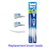 Oral B Cross Action Electric Toothbrush Rotation Dual Clean 3D White Teeth Soft Bristle Replaced Haeds Battery Power Toothbrush