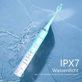Ultrasonic Electric Toothbrush 5 Mode Automatic Teeth Whitening Cleaner Adult Smart Timer Waterproof 4 Hours Charge Last 45 Days