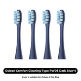 Oclean X Pro Elite/ X Pro/ F1 /Air 2/One 2/4PCS Replacement Brush Heads for Electric Toothbrush Deep Cleaning Tooth Brush Heads